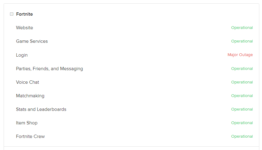 Epic Services hit by Major Outage, millions unable to access Fortnite