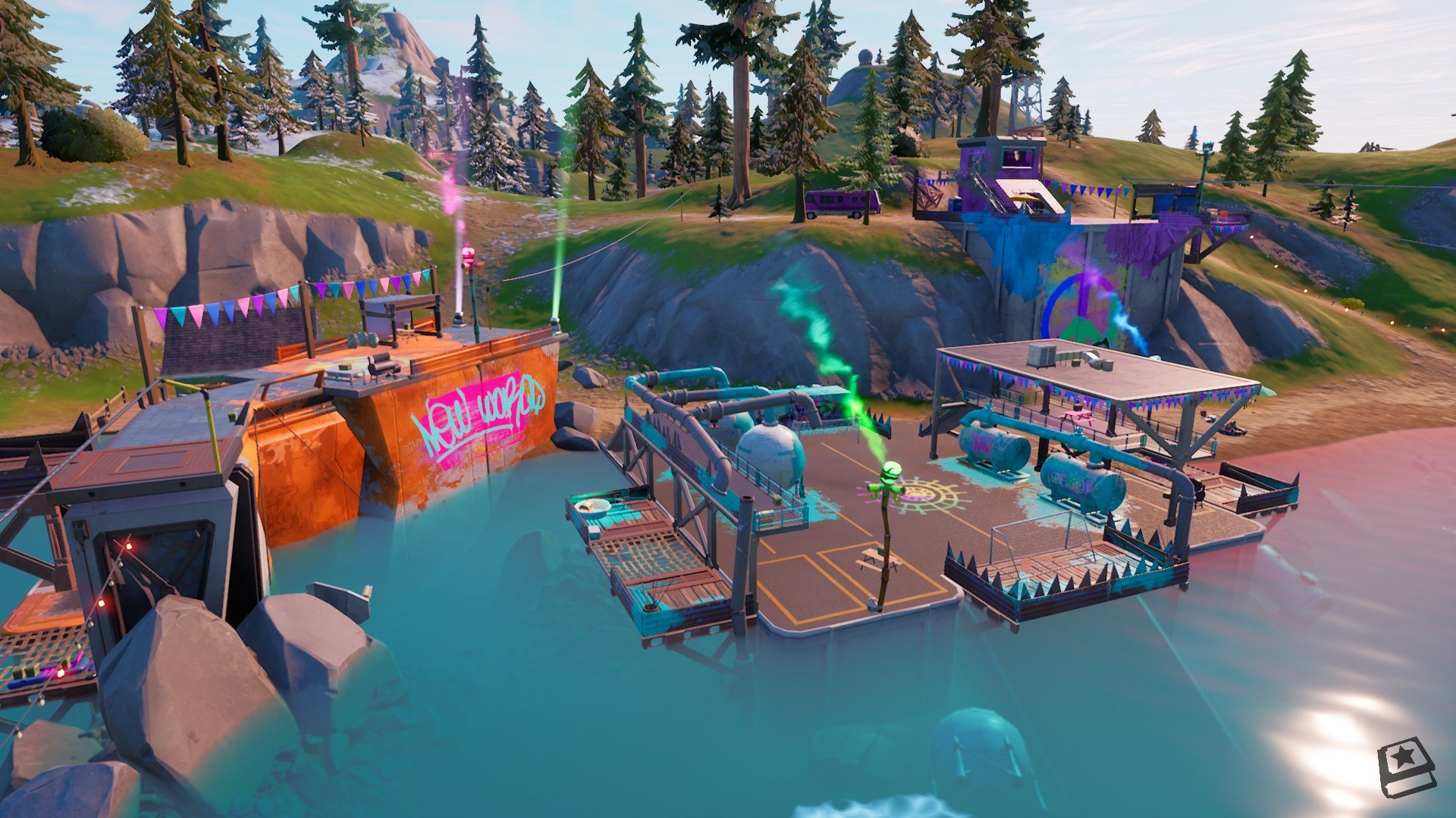 Fortnite v21.00 Map Changes - Rave Cave, Reality Falls and more