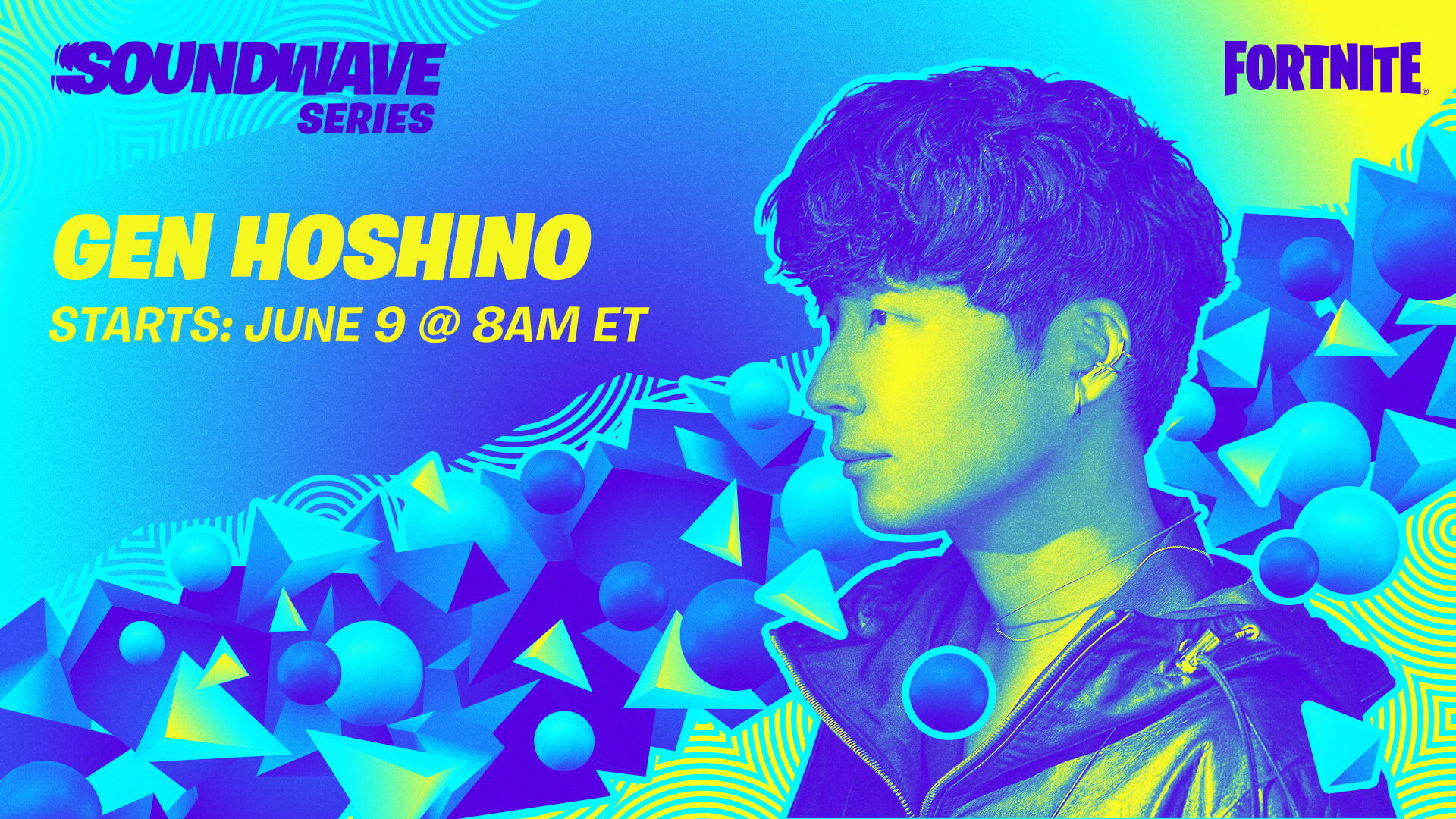 Fortnite Announces Gen Hoshino Soundwave Series