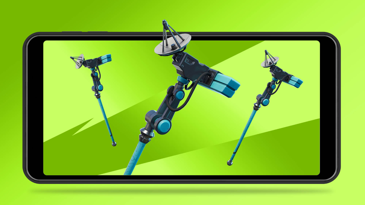 Get the Dish-stroyer Pickaxe in Fortnite by logging in via GeForce NOW