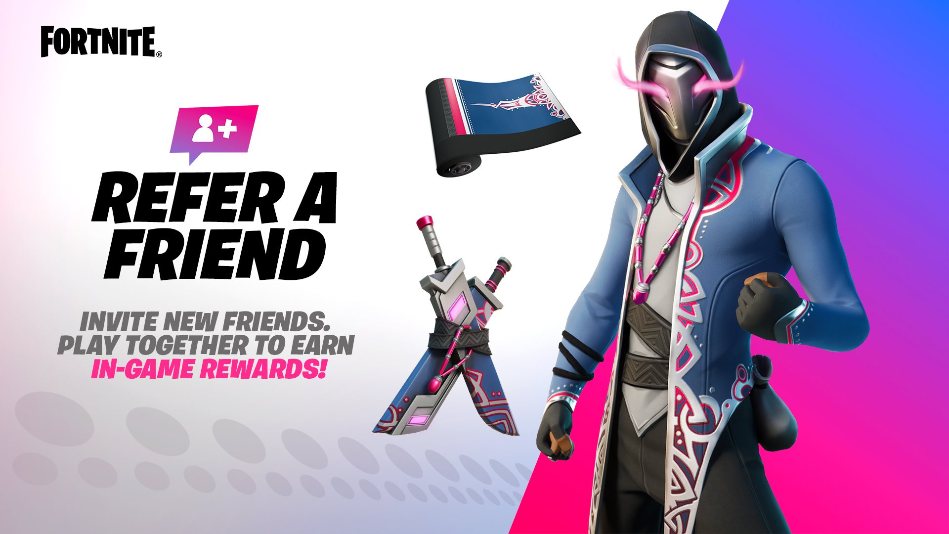 Fortnite Refer A Friend returns, free Xander Outfit available now