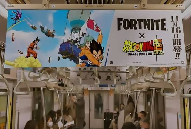 Fortnite x Dragon Ball Teasers spotted in Japan