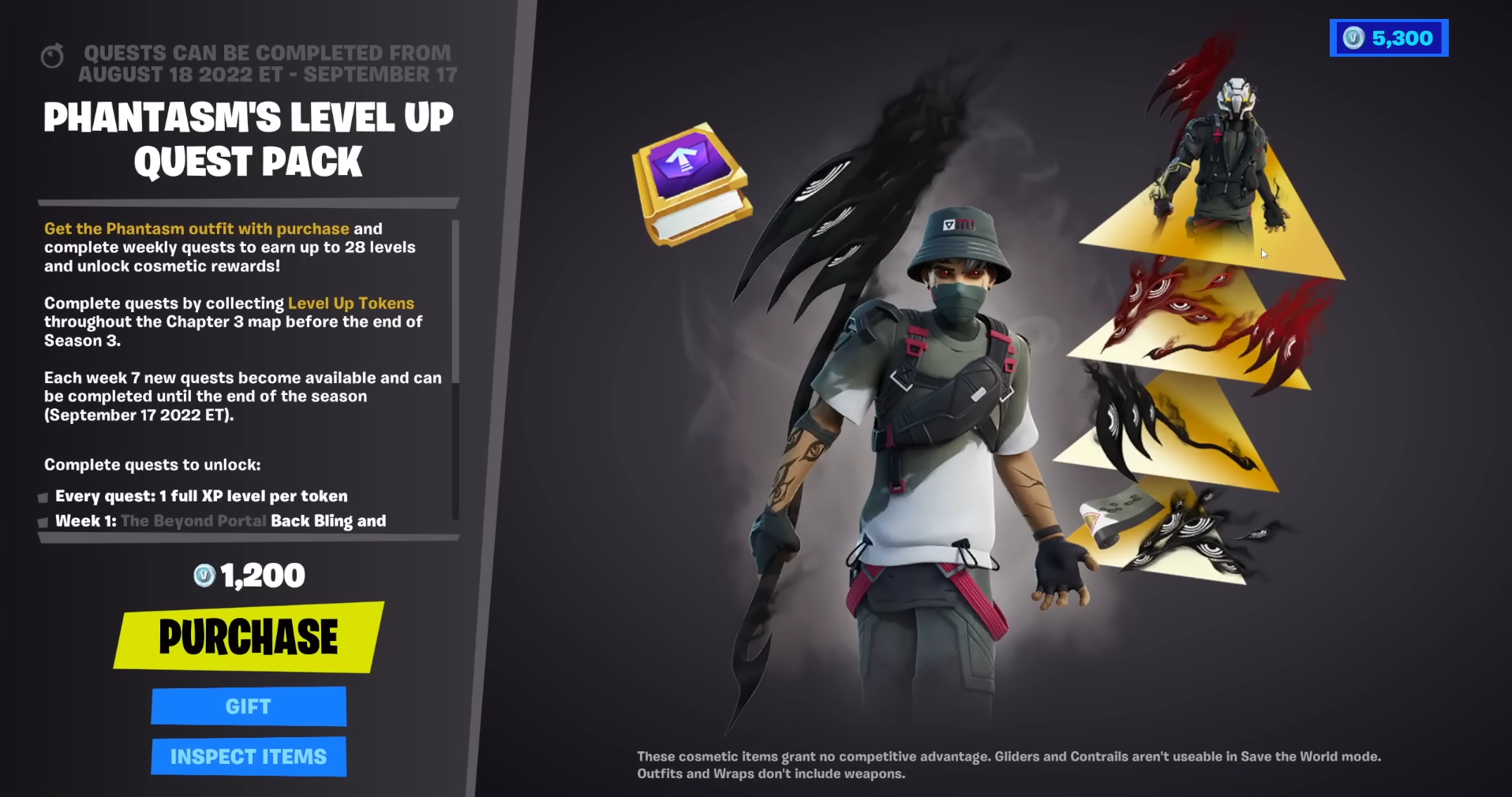 Phantasm's Level Up Quest Pack available now