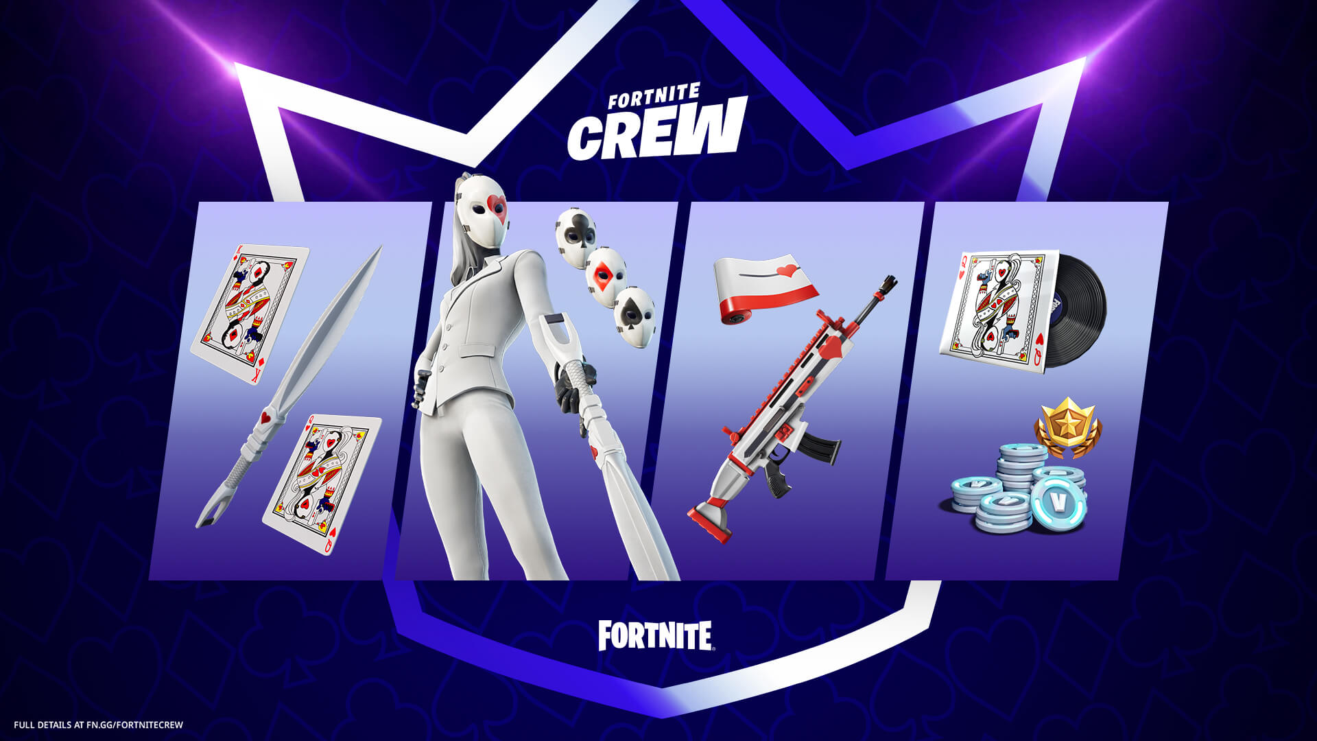 Fortnite Reveals The September 2022 Crew Pack: Loveless