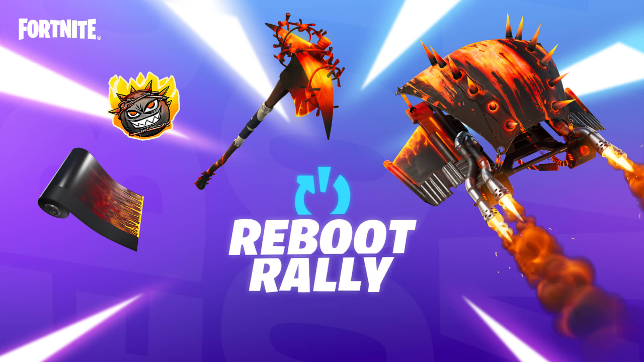 Fortnite Reboot Rally: Free Cosmetics Available Now