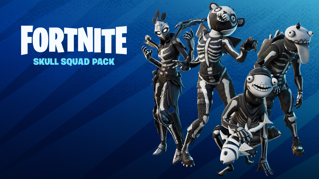 Skull Squad Pack returns to the Fortnite Item Shop