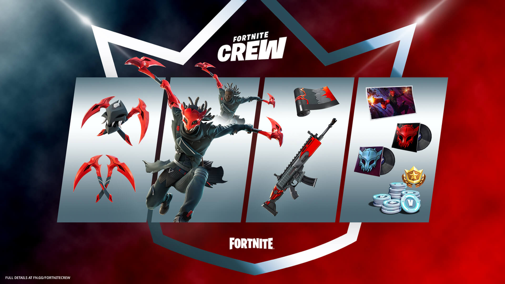 Fortnite Reveals The November 2022 Crew Pack: The Inkquisitor