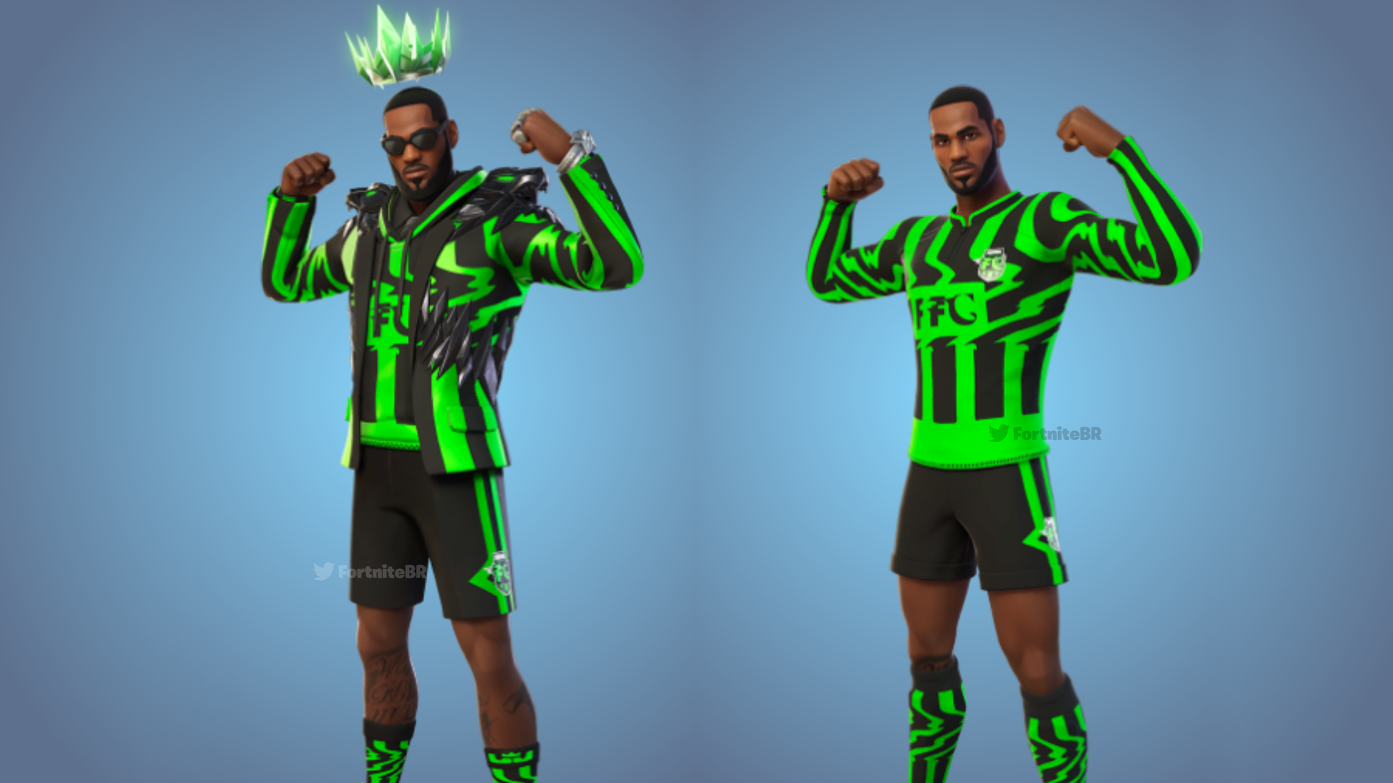 New Fortnite Football Club Icon Series Outfits Leaked