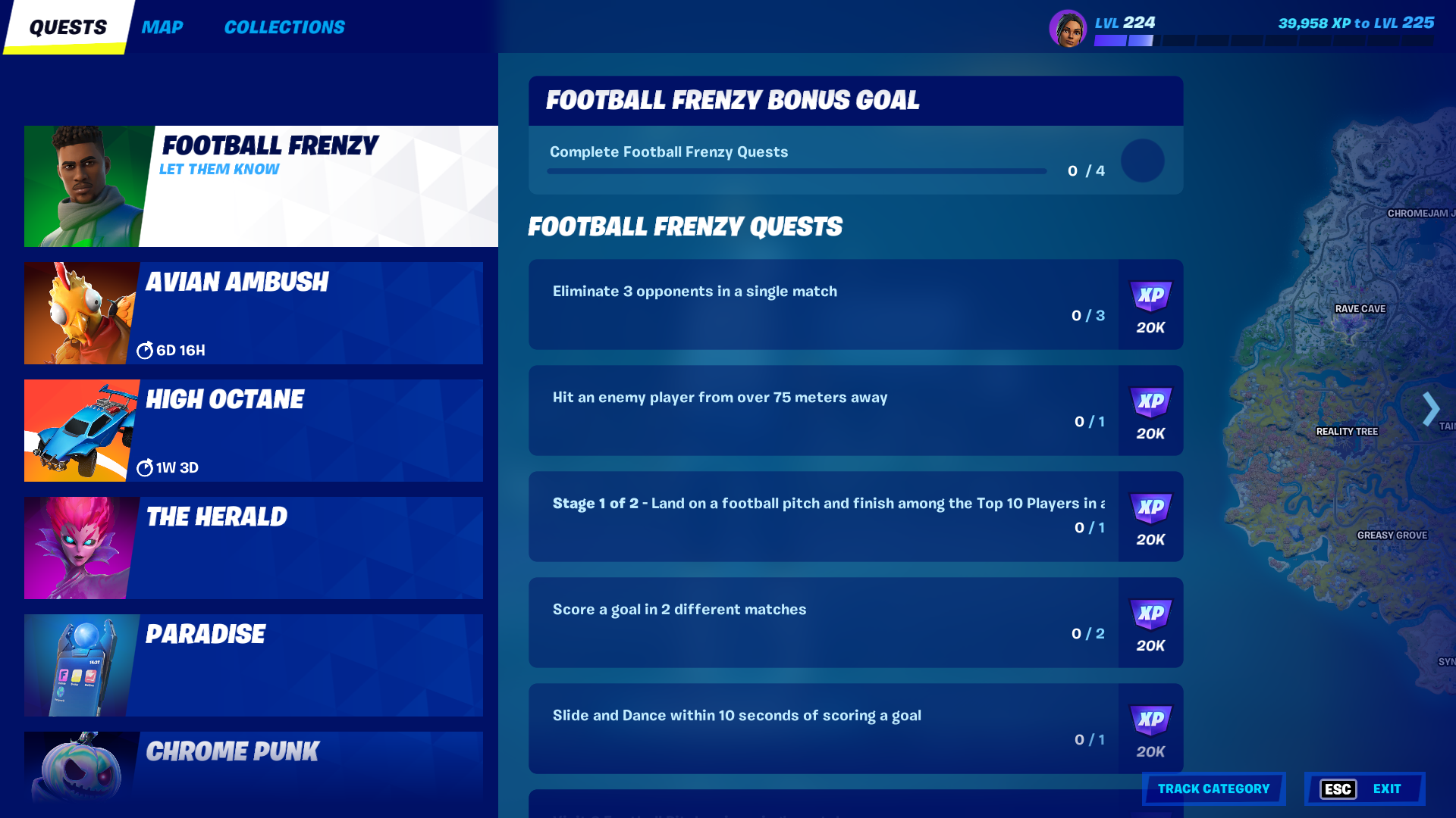 Football Frenzy Quests available now