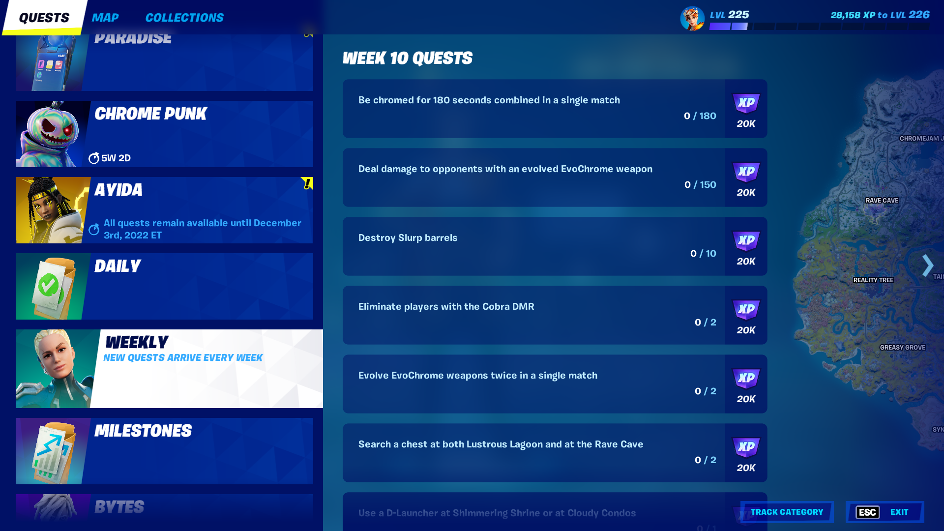 Chapter 3 Season 4: Week 10 Quests available now