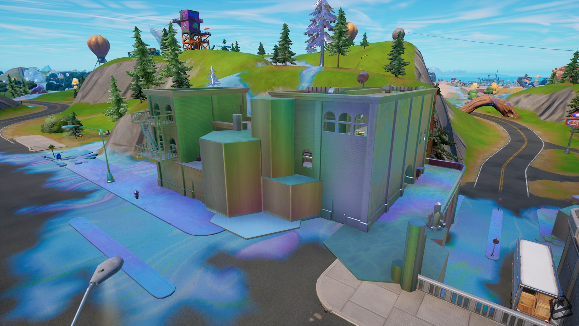 Fortnite v22.40 Map Changes - Tainted Towers, Chrome Spreads and more