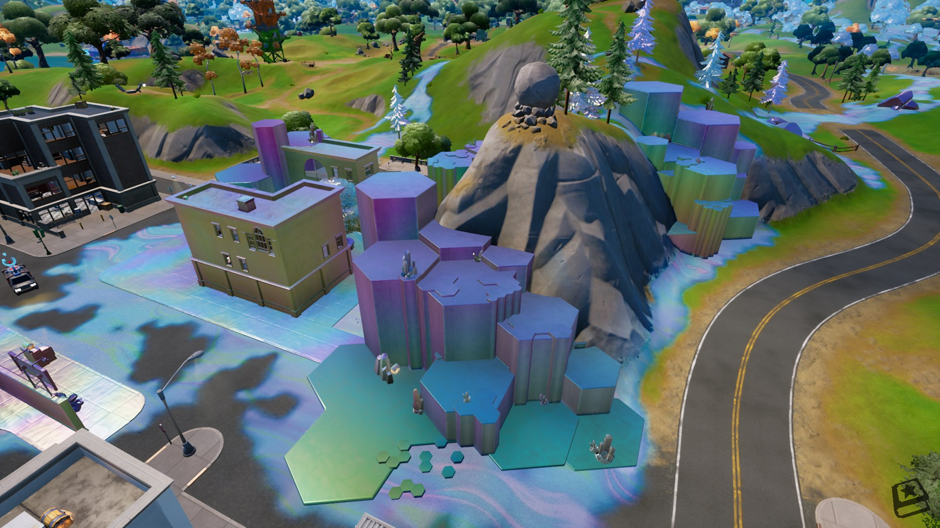Fortnite v22.40 Map Changes - Tainted Towers, Chrome Spreads and more