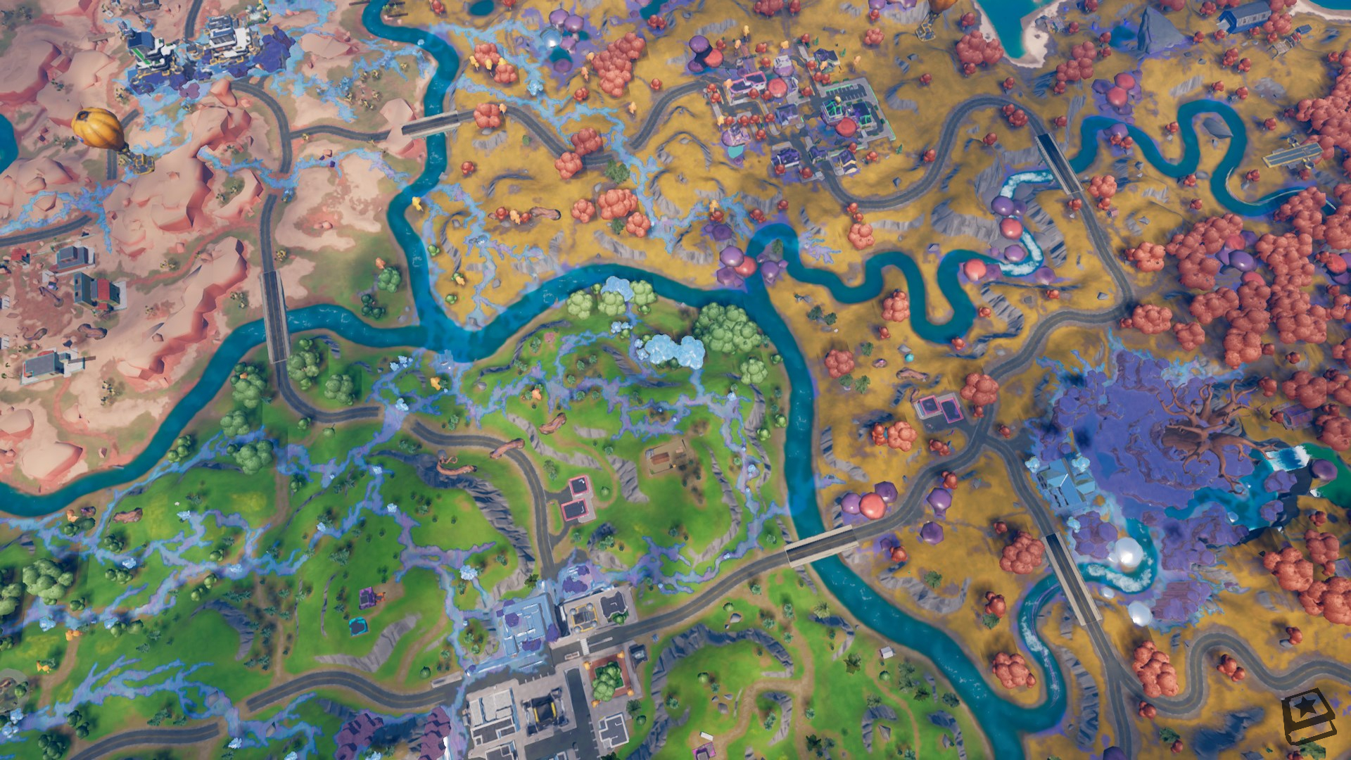 Fortnite v22.40 Map Changes - Tainted Towers, Chrome Spreads and more