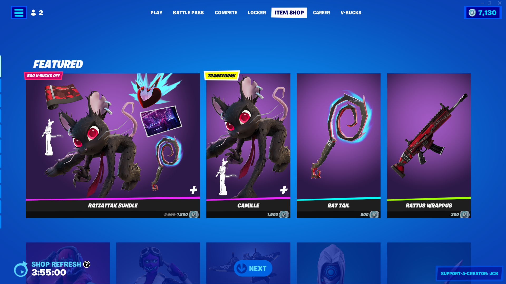 New pack fortnite présentation dara et rêverie #fortnite #vbucks #boutique  