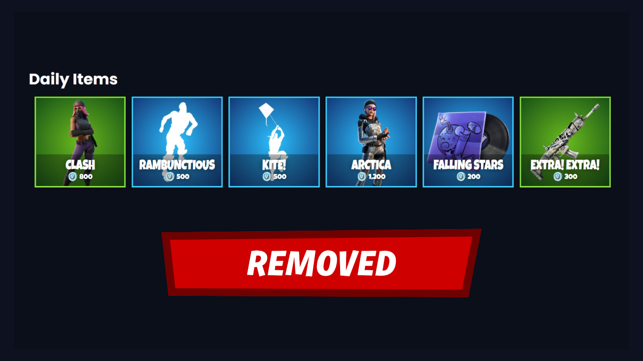 Rambunctious Emote Removed from the Item Shop after One Hour