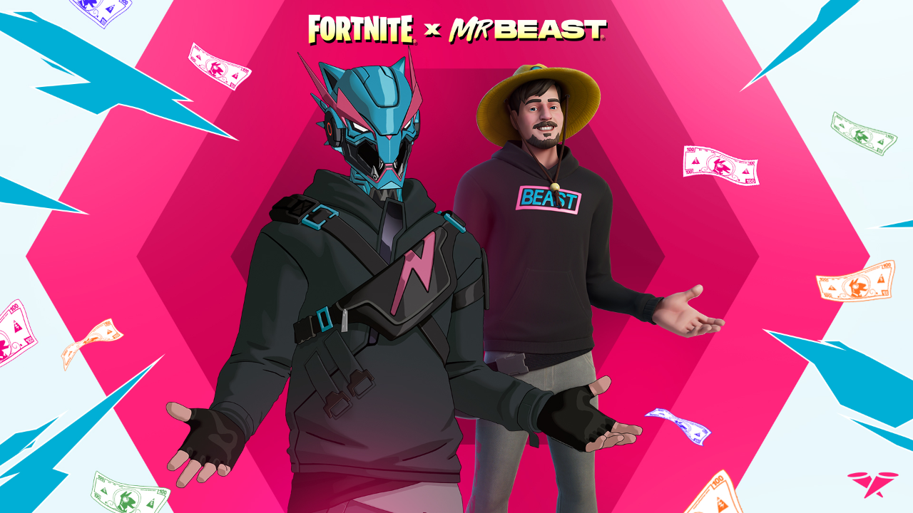 MrBeast has arrived in Fortnite