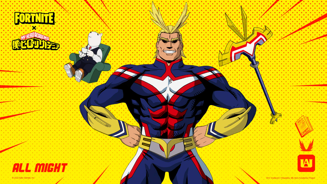 Here Are All Fortnite's 'My Hero Academia' Skins And Cosmetics, Live Now