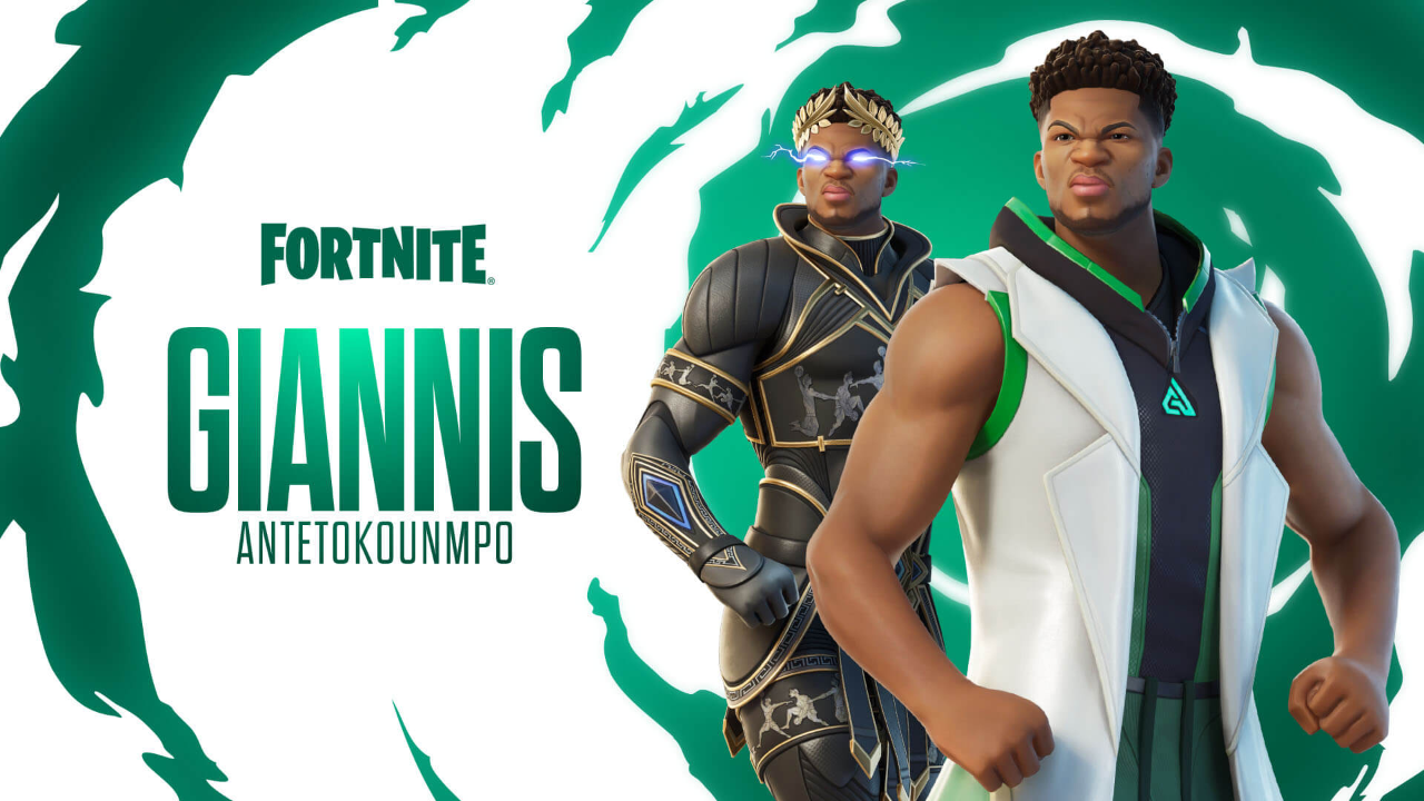 Giannis Antetokounmpo Joins The Fortnite Icon Series