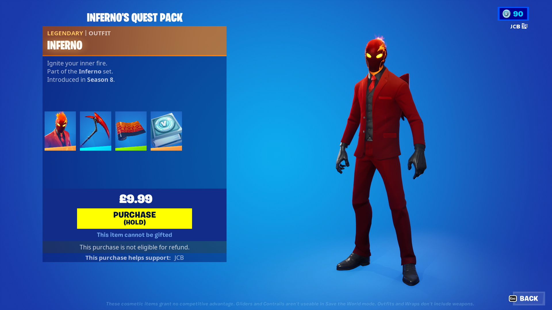 Inferno's Quest Pack - Epic Games Store