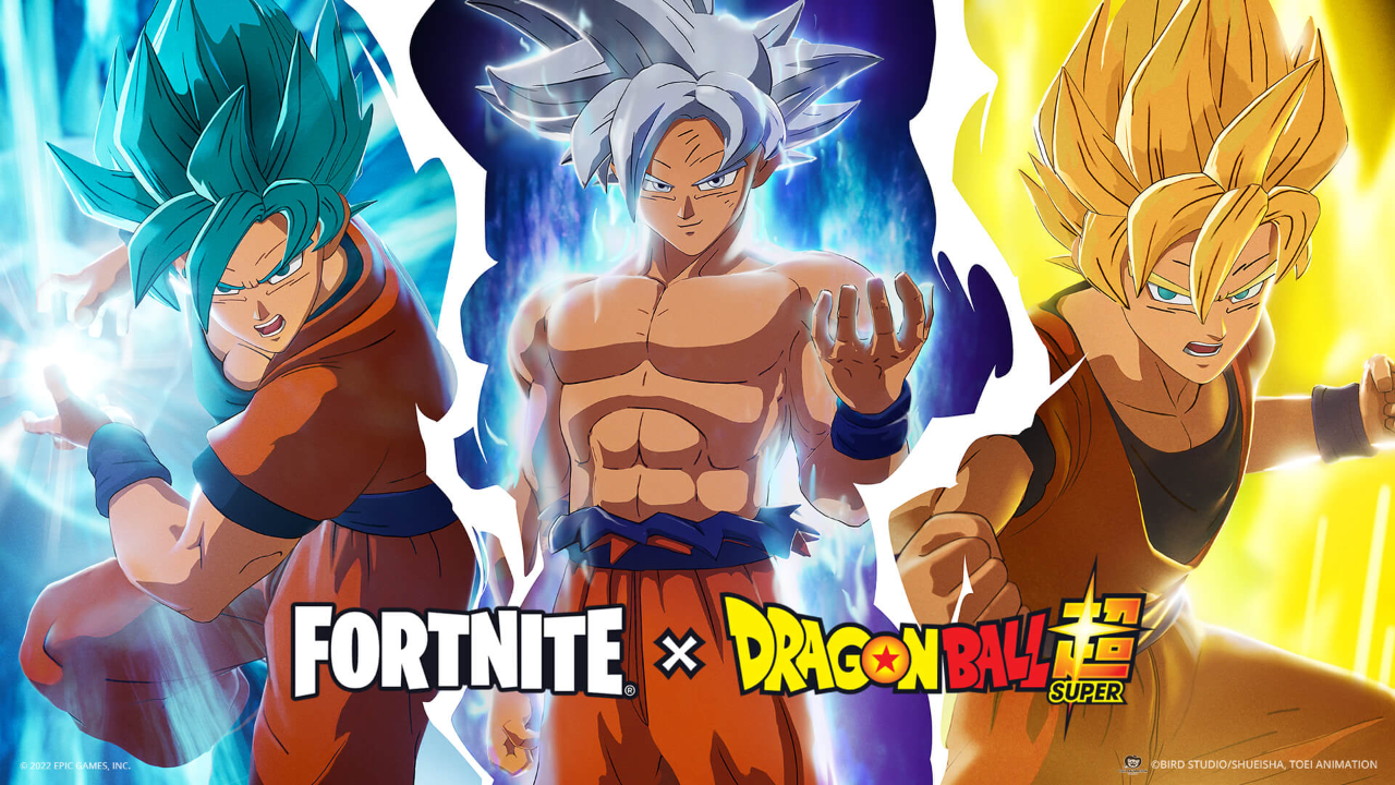 Dragon Ball returns to the Fortnite Item Shop