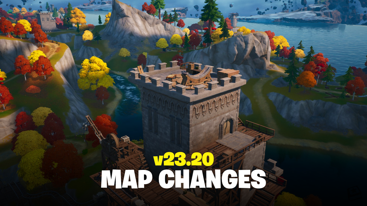 Fortnite v23.20 Map Changes - Rift Gate Stage 2 and more