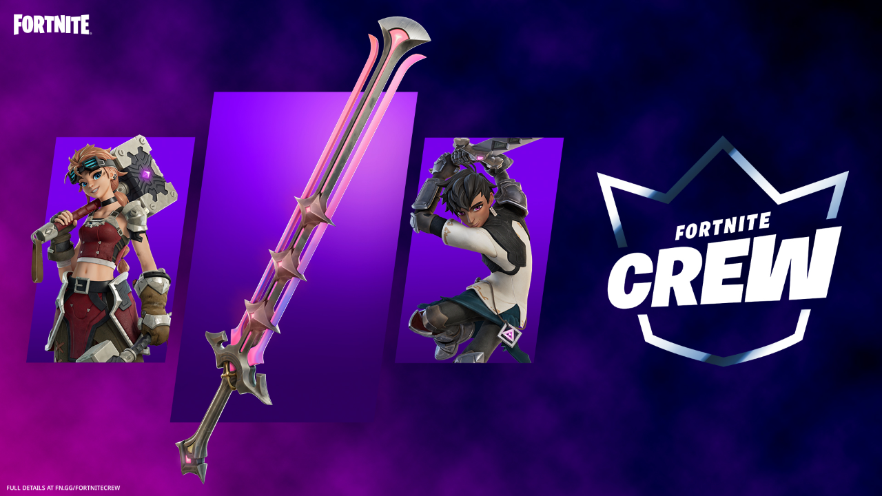 Fortnite Reveals March Crew Outfit and Exclusive Pickaxe