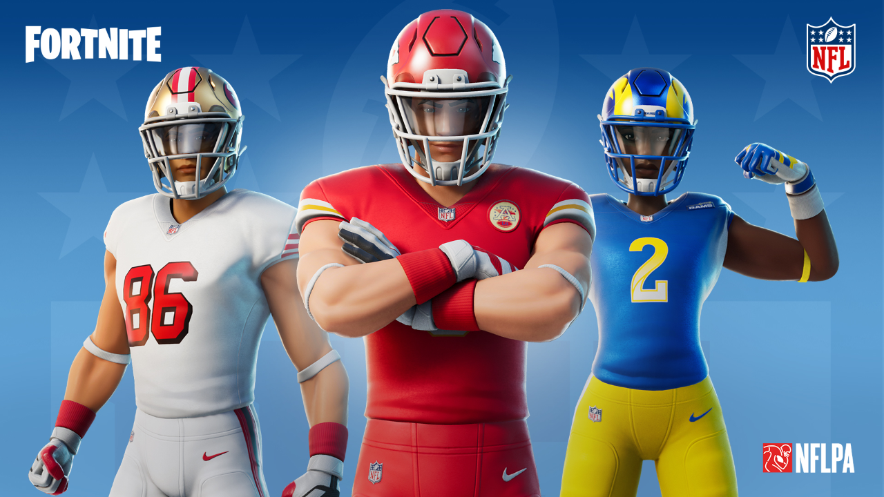 NFL Returns to the Fortnite Item Shop