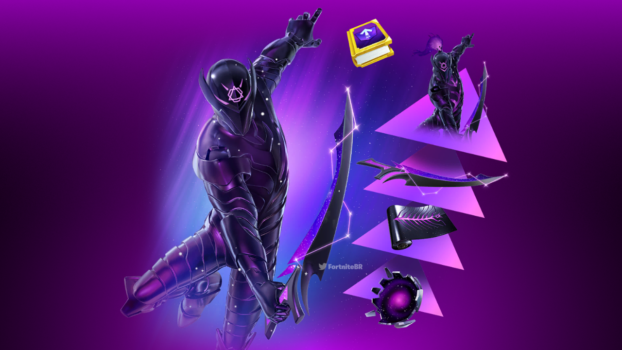 Embody the Cosmos with Axion Sentinel's Level Up Quest Pack in Fortnite