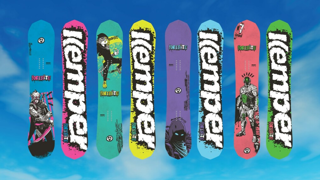 Fortnite Kemper Snowboards Launching in October