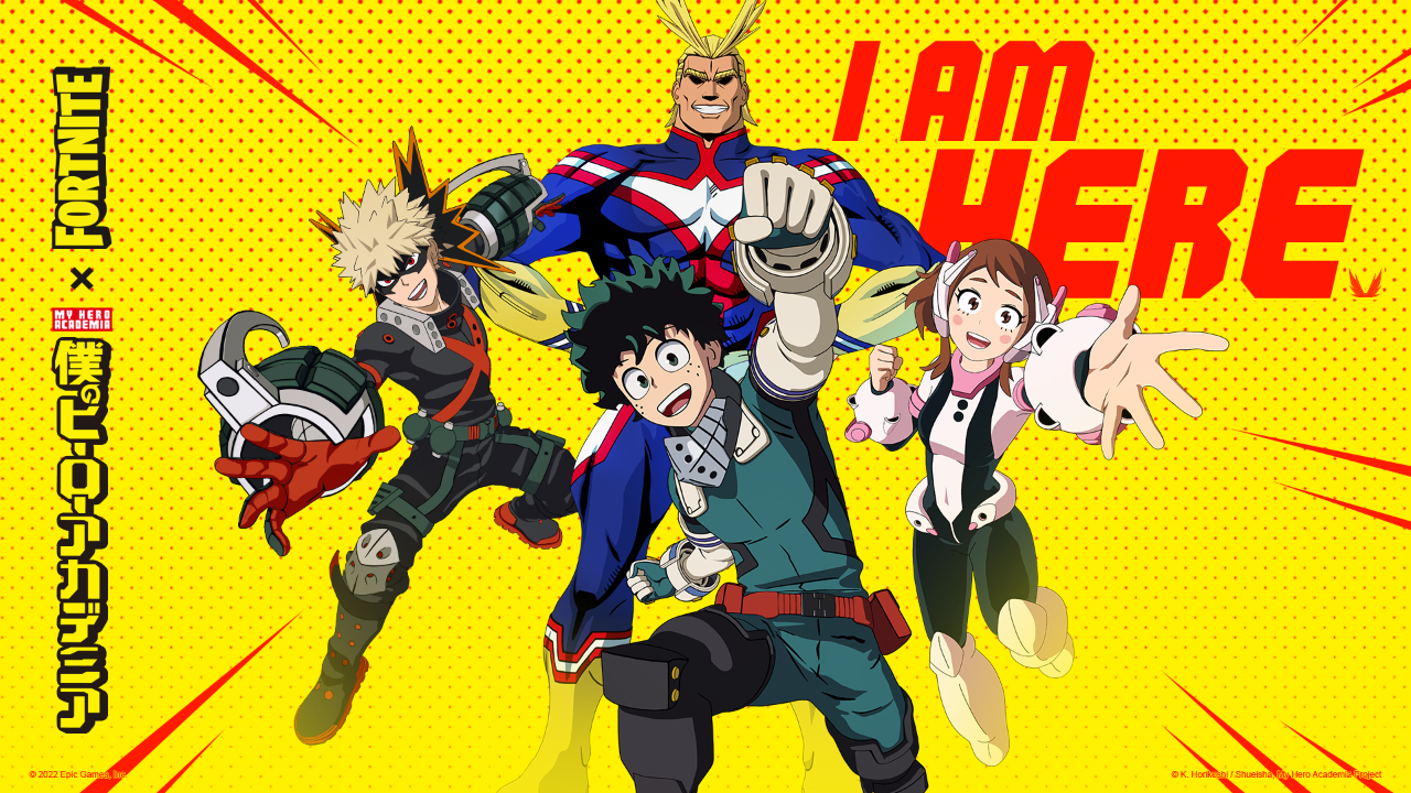 My Hero Academia Returns to the Fortnite Item Shop