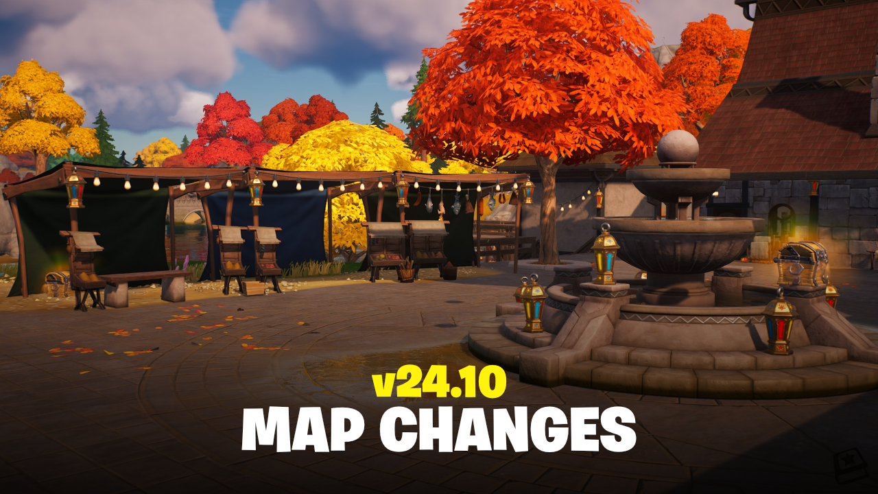 Fortnite v24.10 Map Changes