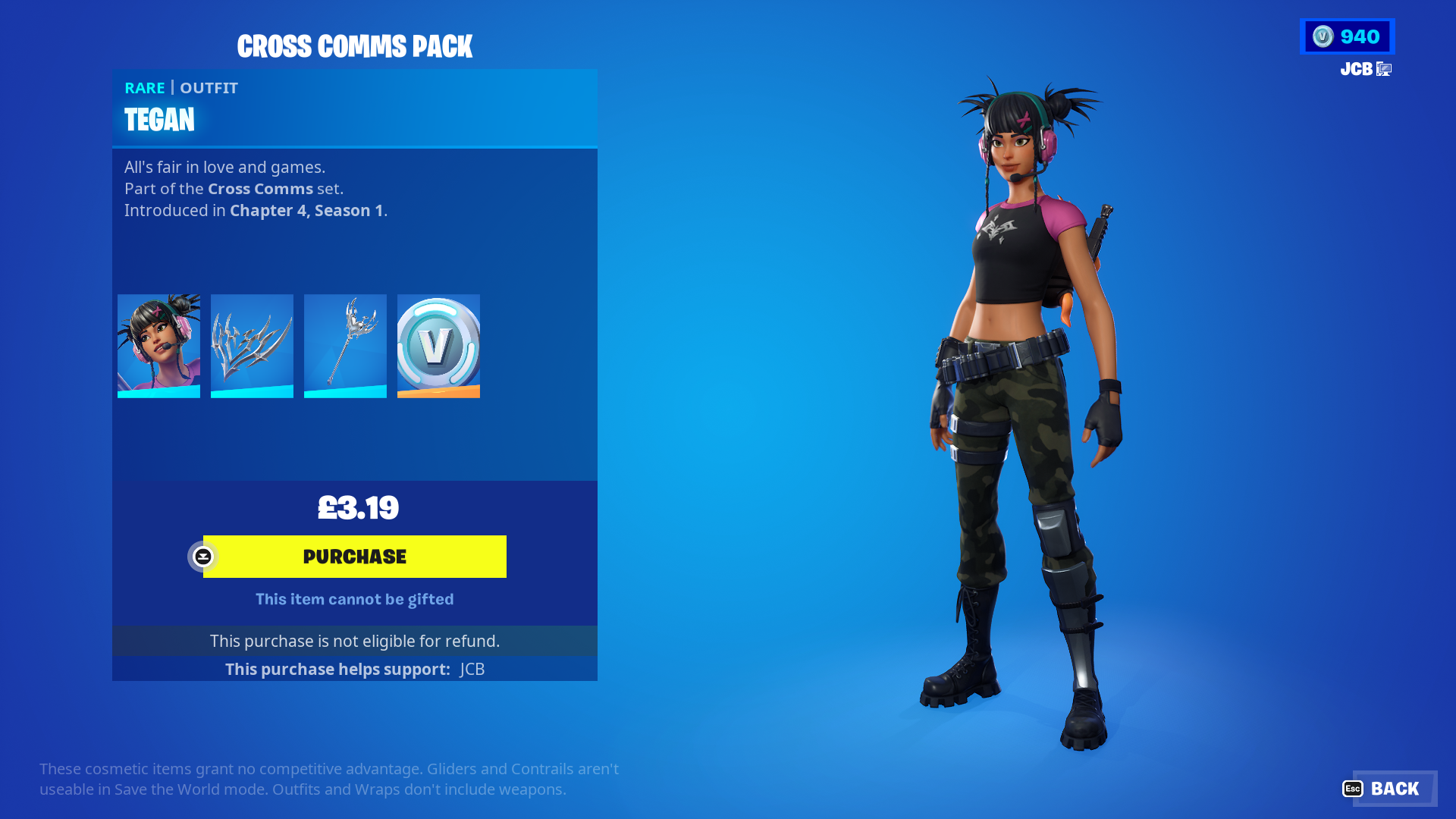 Cross Comms Pack - Epic Games Store
