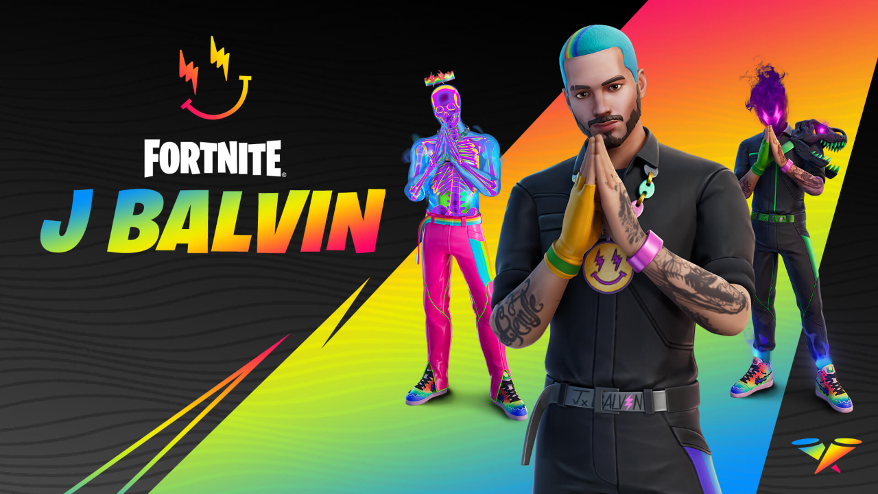 J Balvin Returns to the Fortnite Item Shop