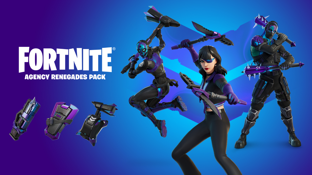 Agency Renegades Pack Returns to the Fortnite Item Shop
