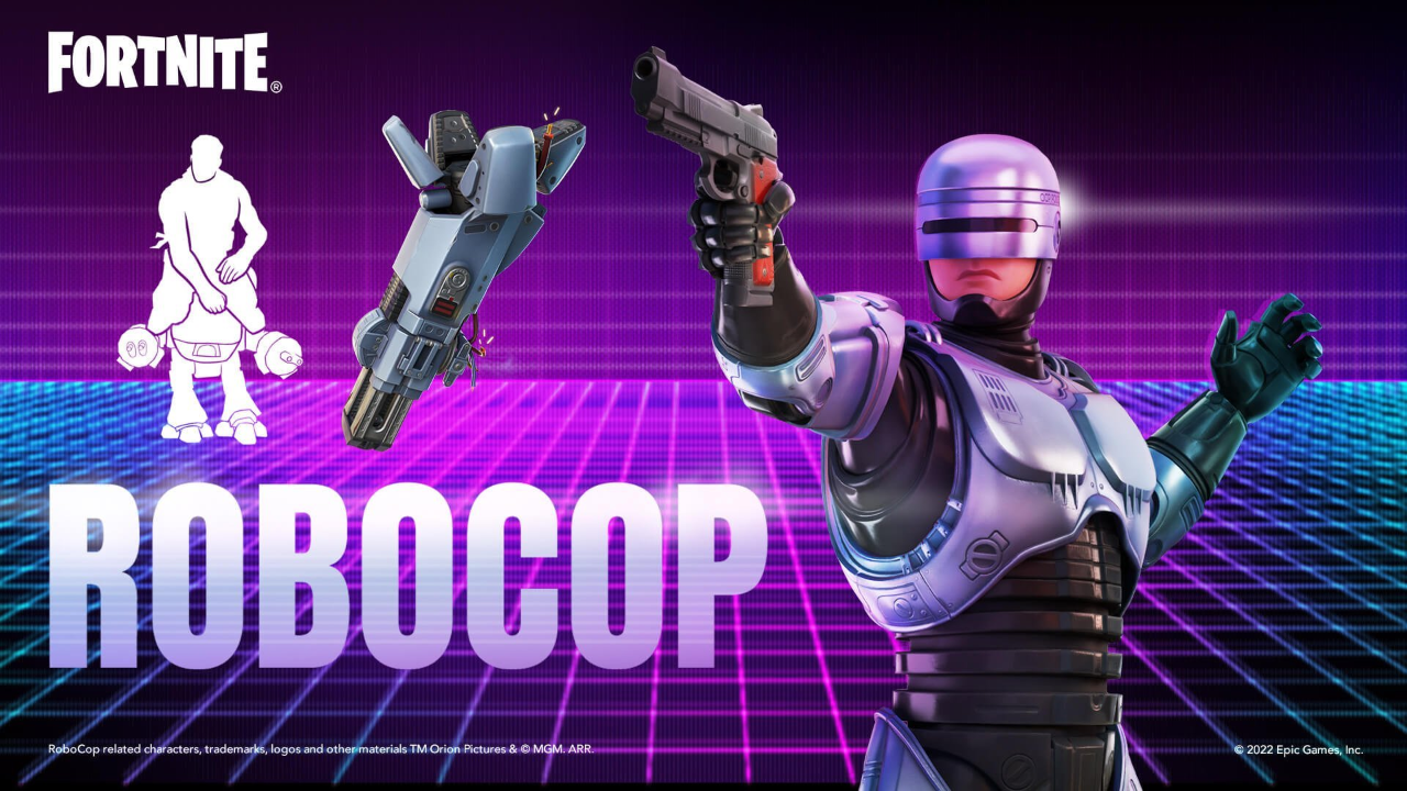 RoboCop Returns to the Fortnite Item Shop