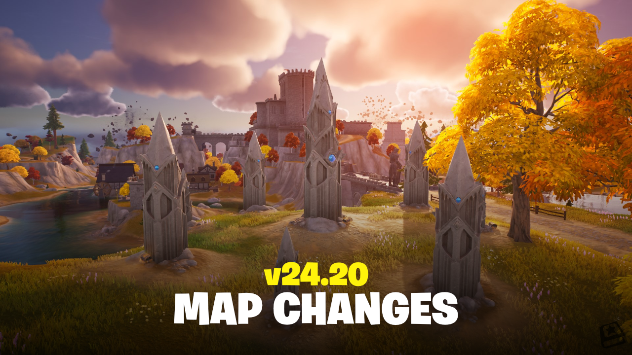 Fortnite v24.20 Map Changes - Jaeger Family Basement, Slappy Shores Grind Rails and more