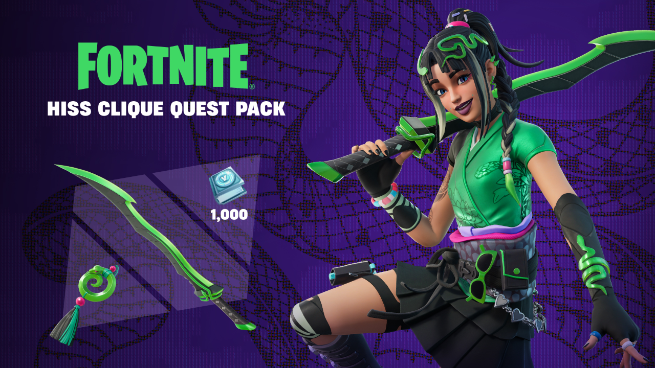 New Hiss Clique Quest Pack Available Now