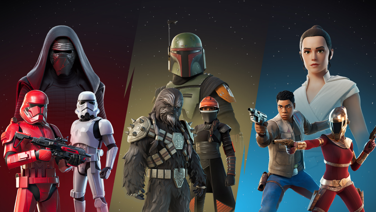 Star Wars returns to the Fortnite Item Shop