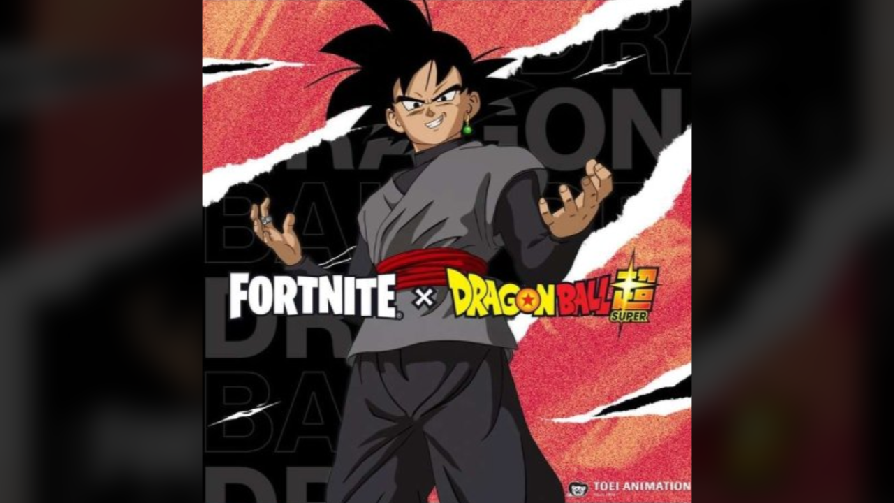 Fortnite shares first look at Goku Black skin in-game