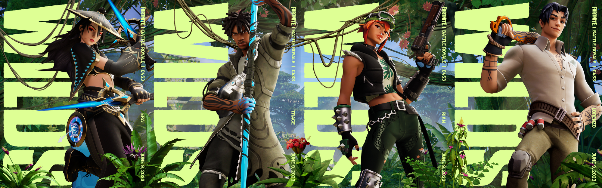 Fortnite WILDS: New Battle Pass Outfits Revealed