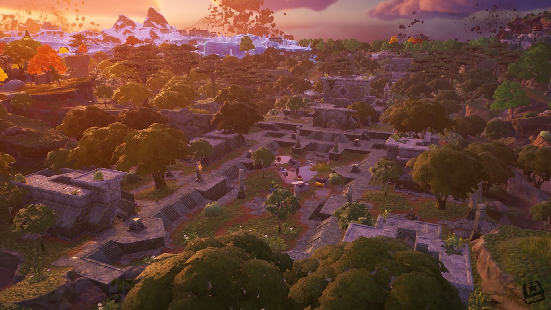 Fortnite v25.00 Map Changes - Rumble Ruins, Creeky Compound, Shady Stilts and more