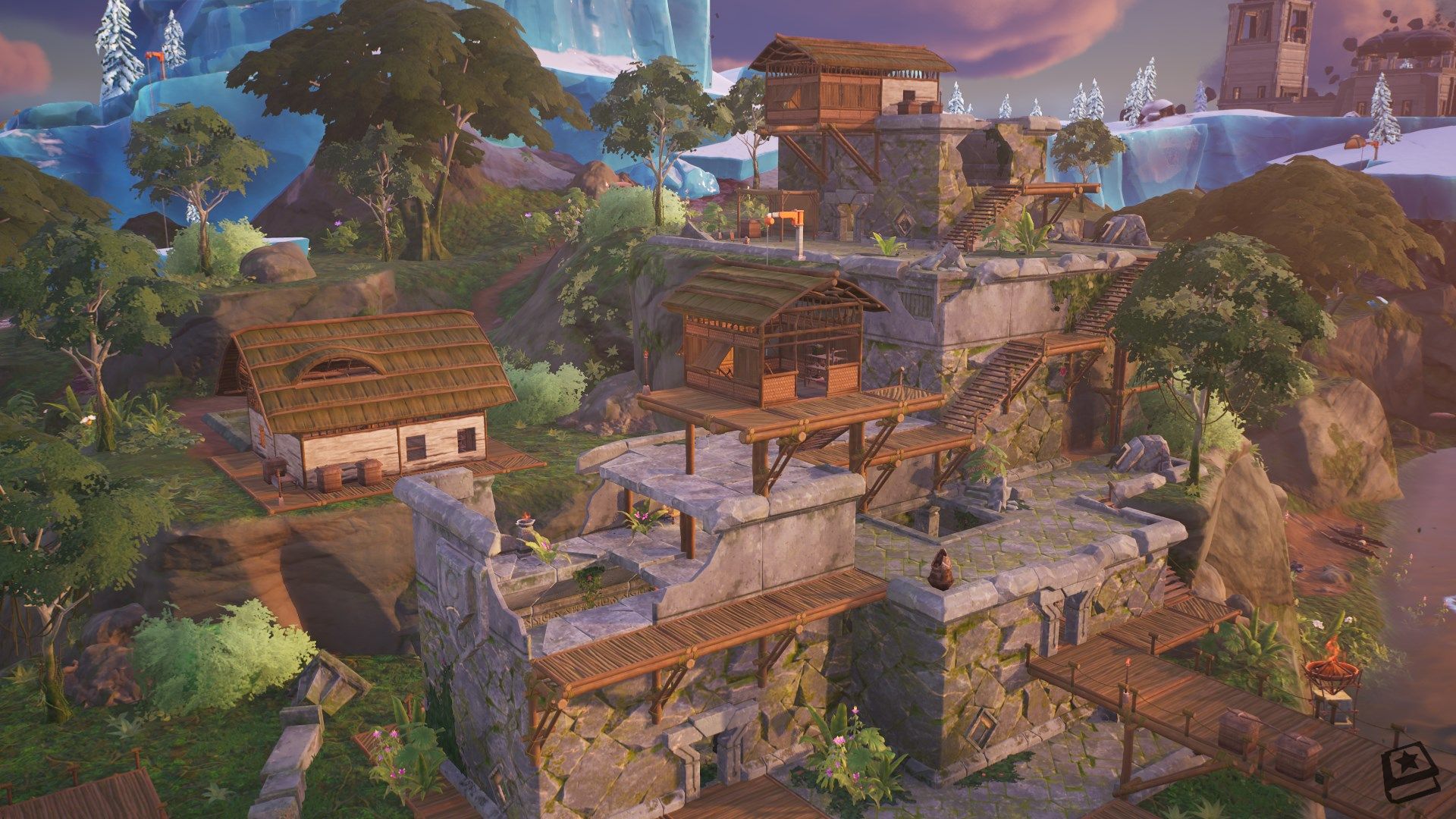 Fortnite v25.00 Map Changes - Rumble Ruins, Creeky Compound, Shady Stilts and more