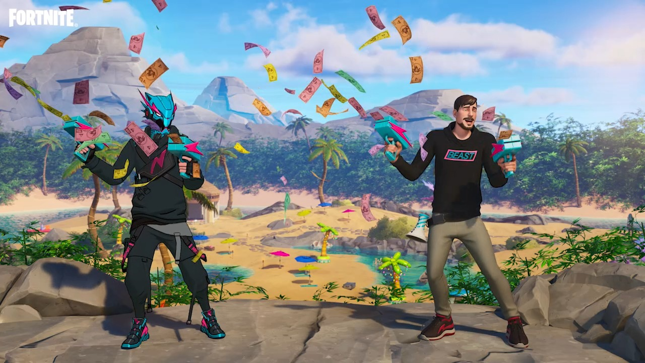 MrBeast Returns to the Fortnite Item Shop