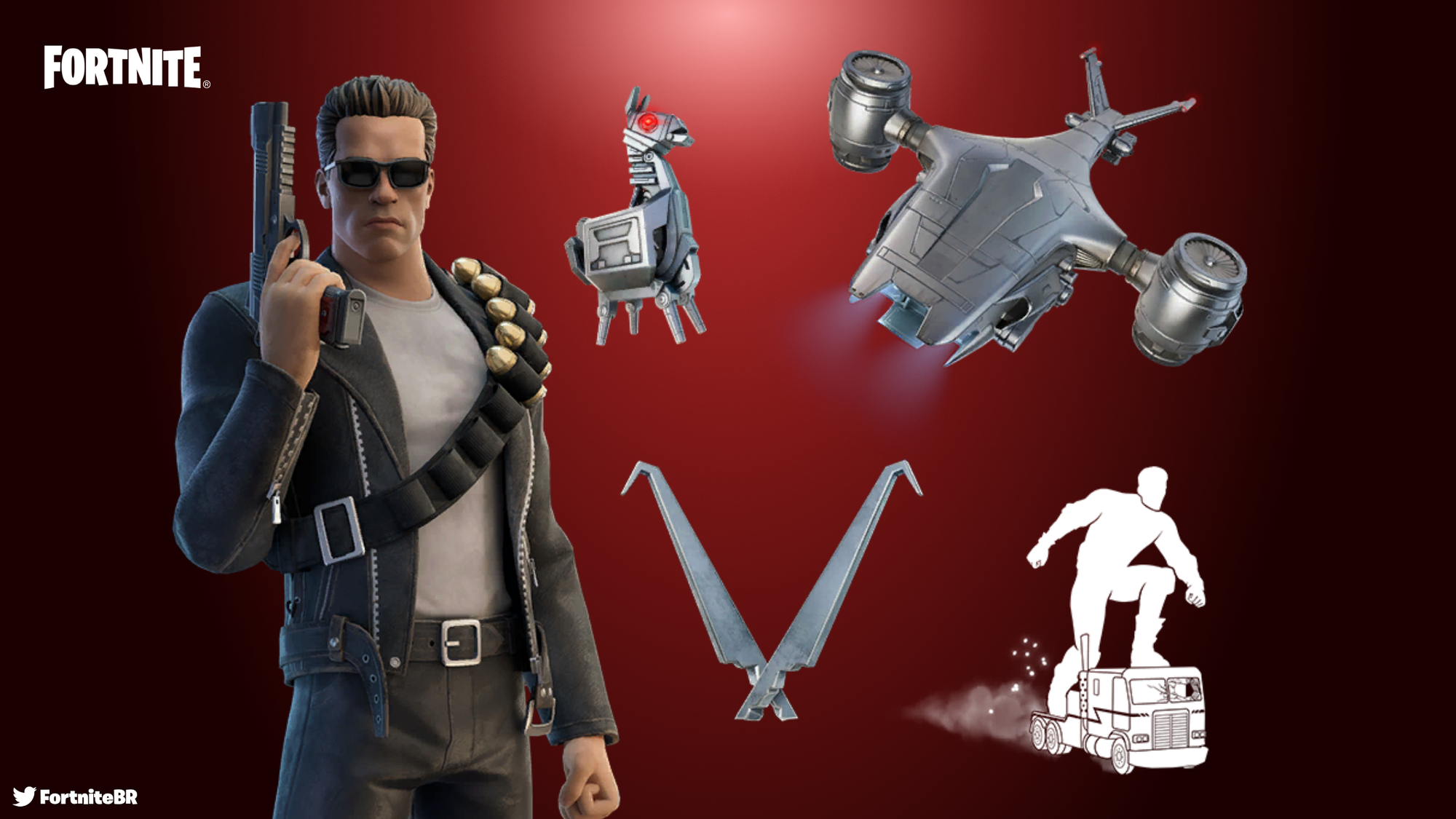 Fortnite x Terminator: Full Set Leaked