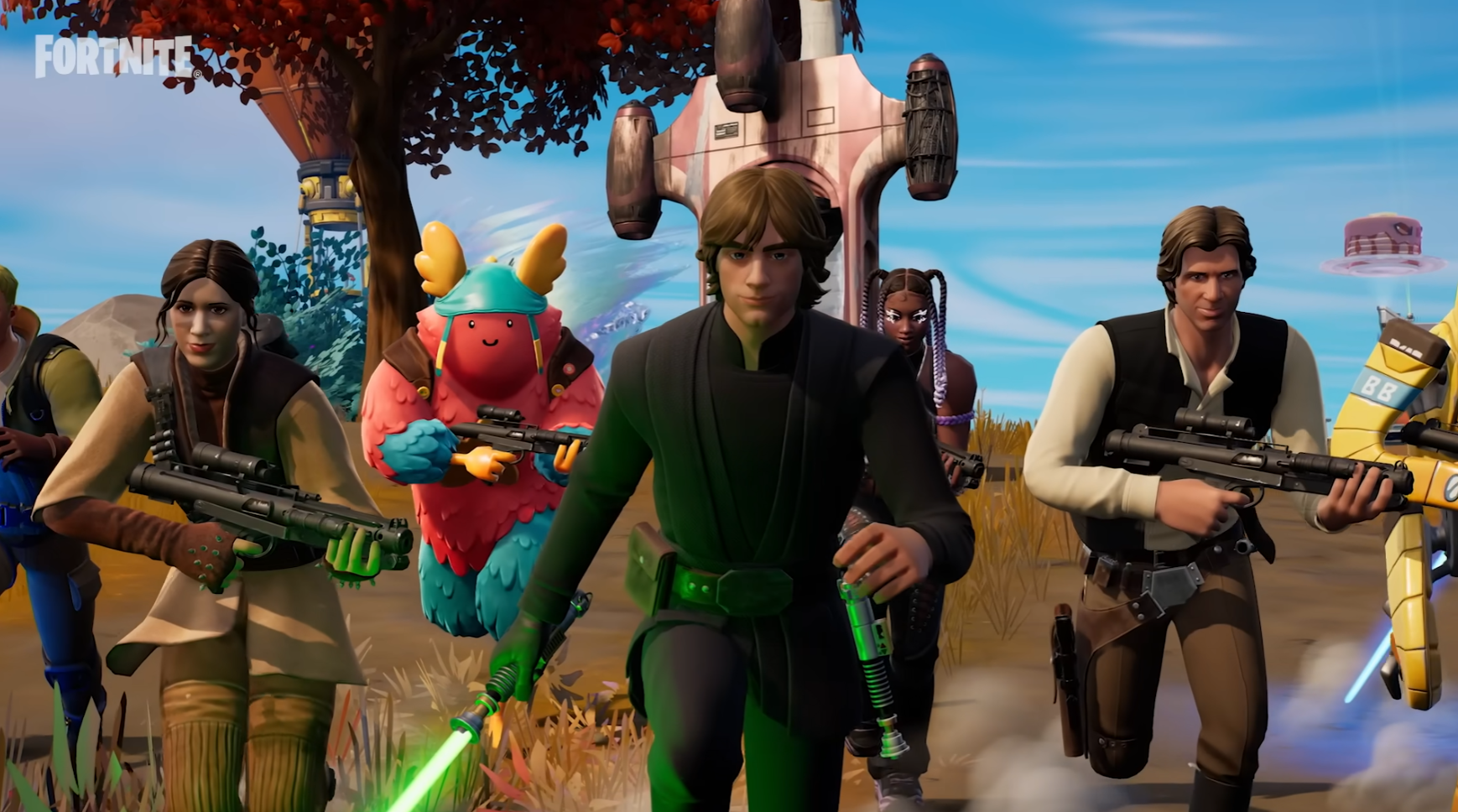 Star Wars returns to the Fortnite Item Shop