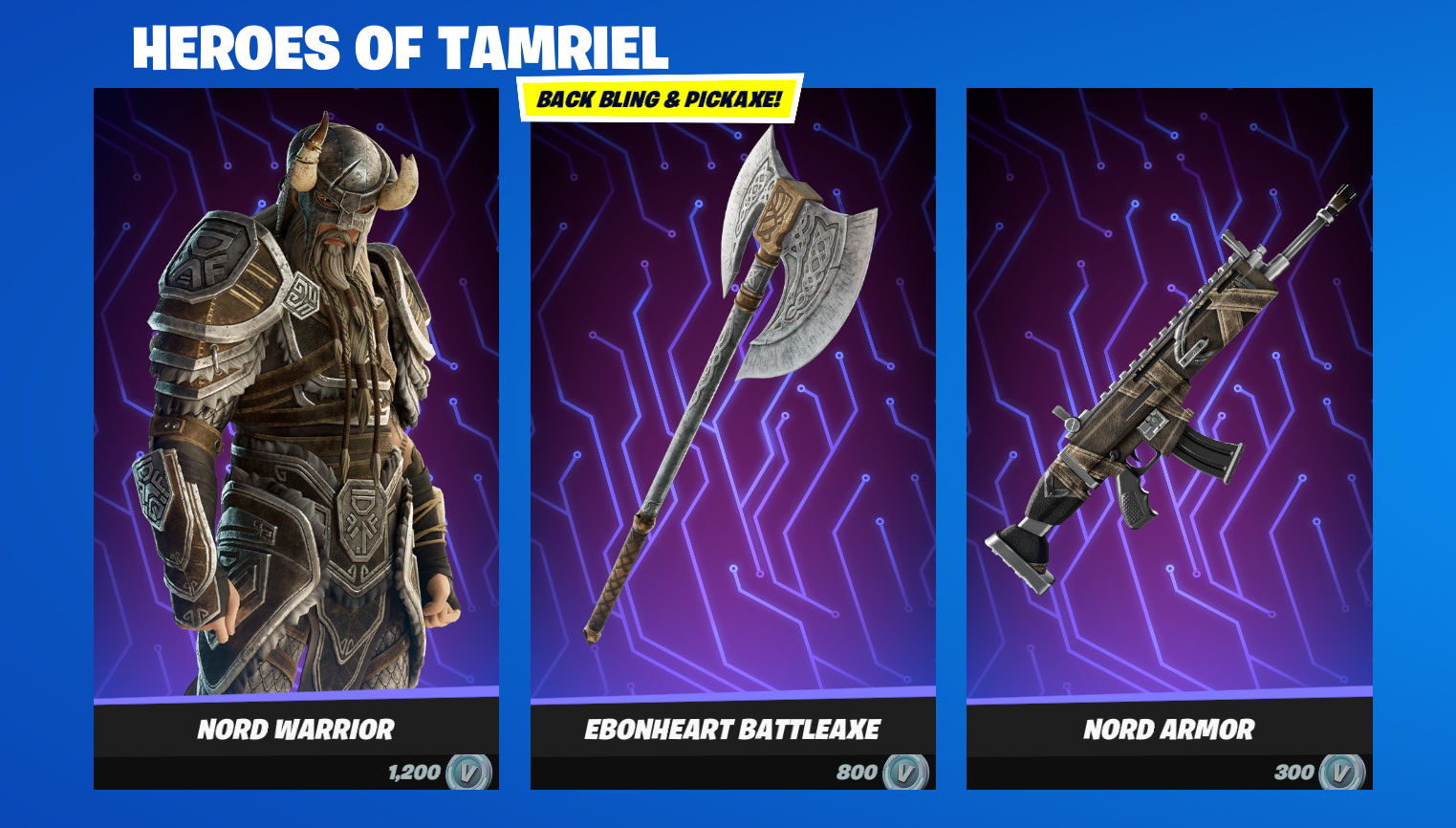 Fortnite x The Elder Scrolls Online: New Heroes of Tamriel Set Available Now