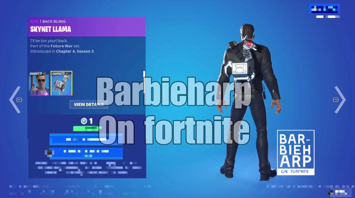 Fortnite x Terminator: New Outfit, Back Bling, Glider Leaked