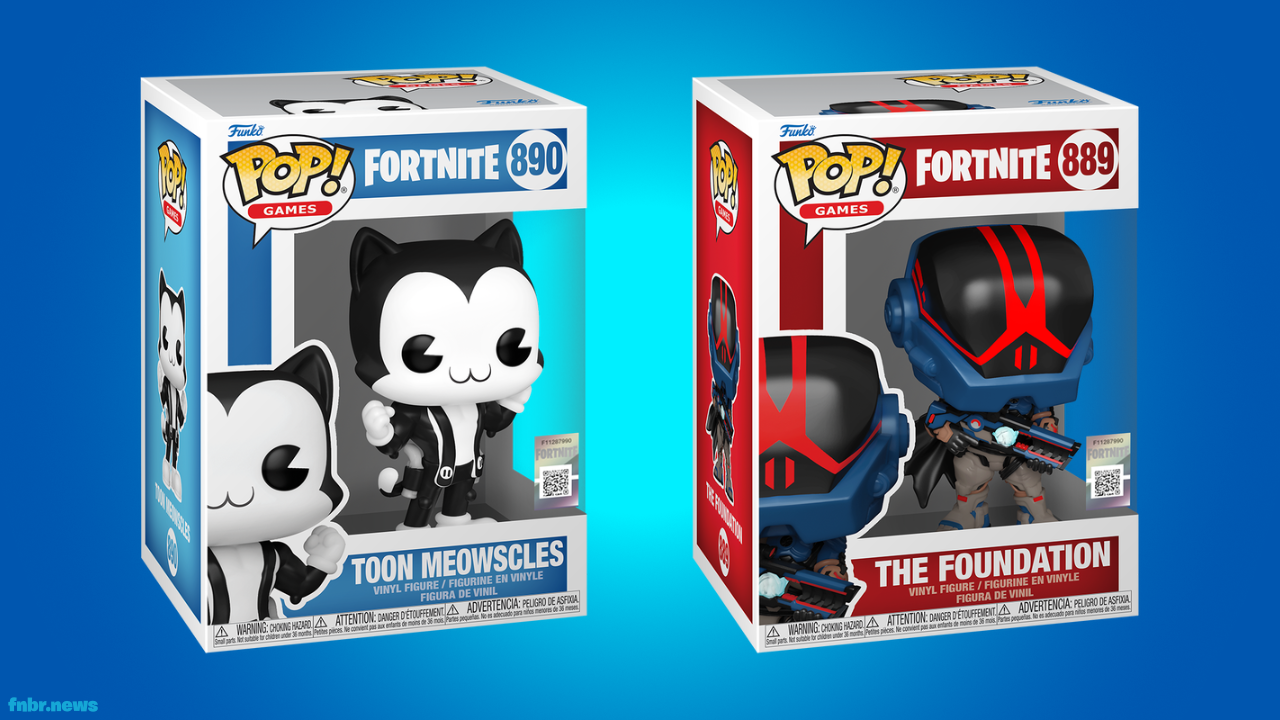 Funko POP! Games: Fortnite The Foundation 4-in Vinyl Figure