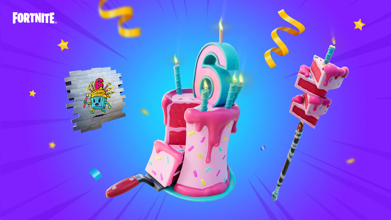 Complete Fortnite's 6th Birthday Quests for Free Rewards