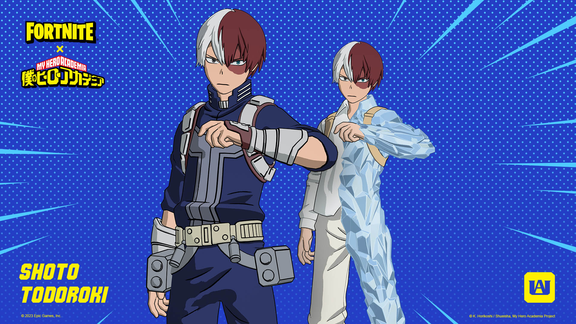 Fortnite x My Hero Academia: Deku & Todoroki Quests Available Now